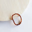Pulsera o Tobillera de Ámbar Báltico Cognac Pulido