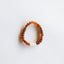 Raw Cognac Baltic Amber and Pearl Bracelet