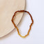 Raw Baltic Amber + Sunflower || Necklace || - Korvel