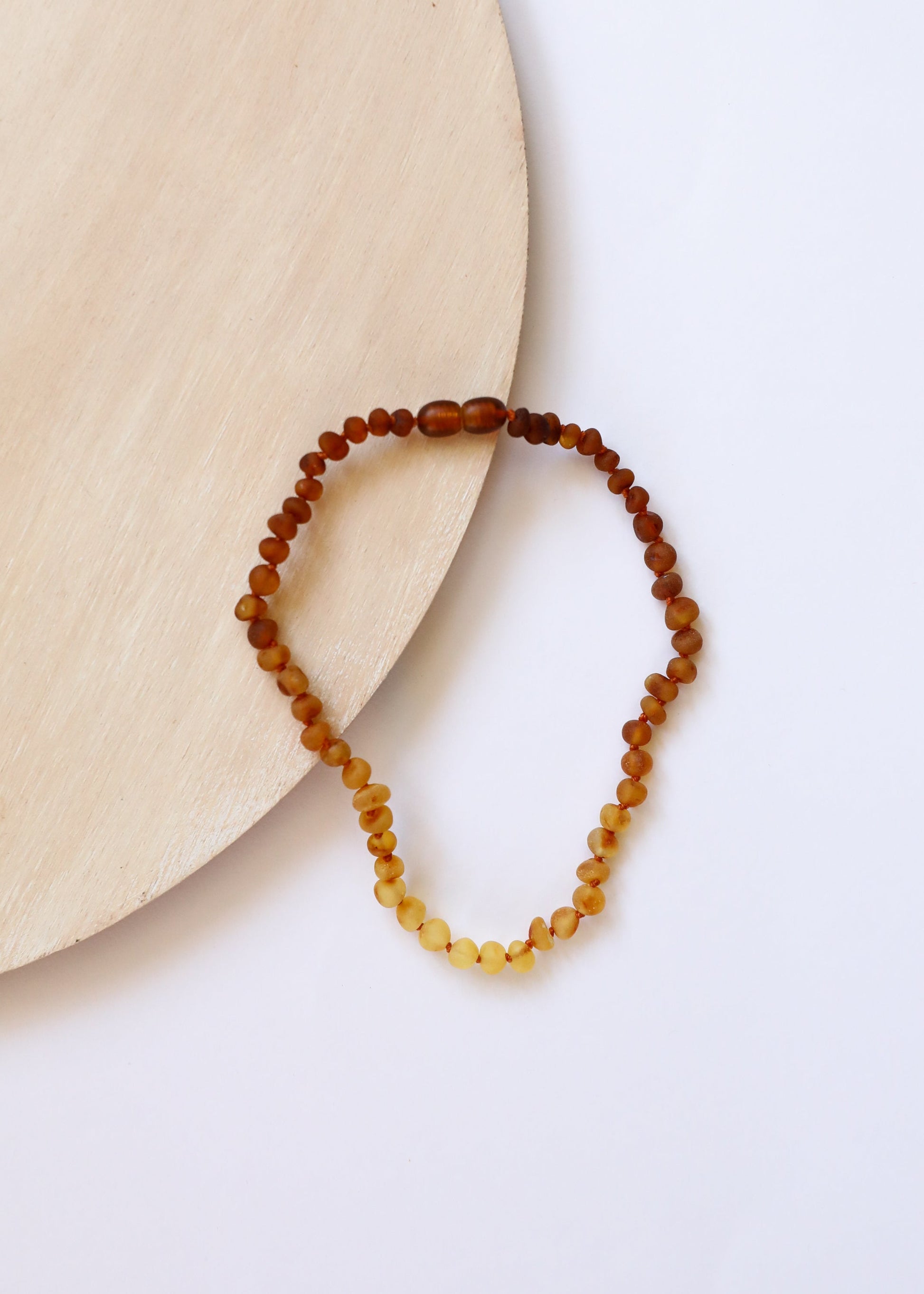 Raw Baltic Amber + Sunflower || Necklace || - Korvel