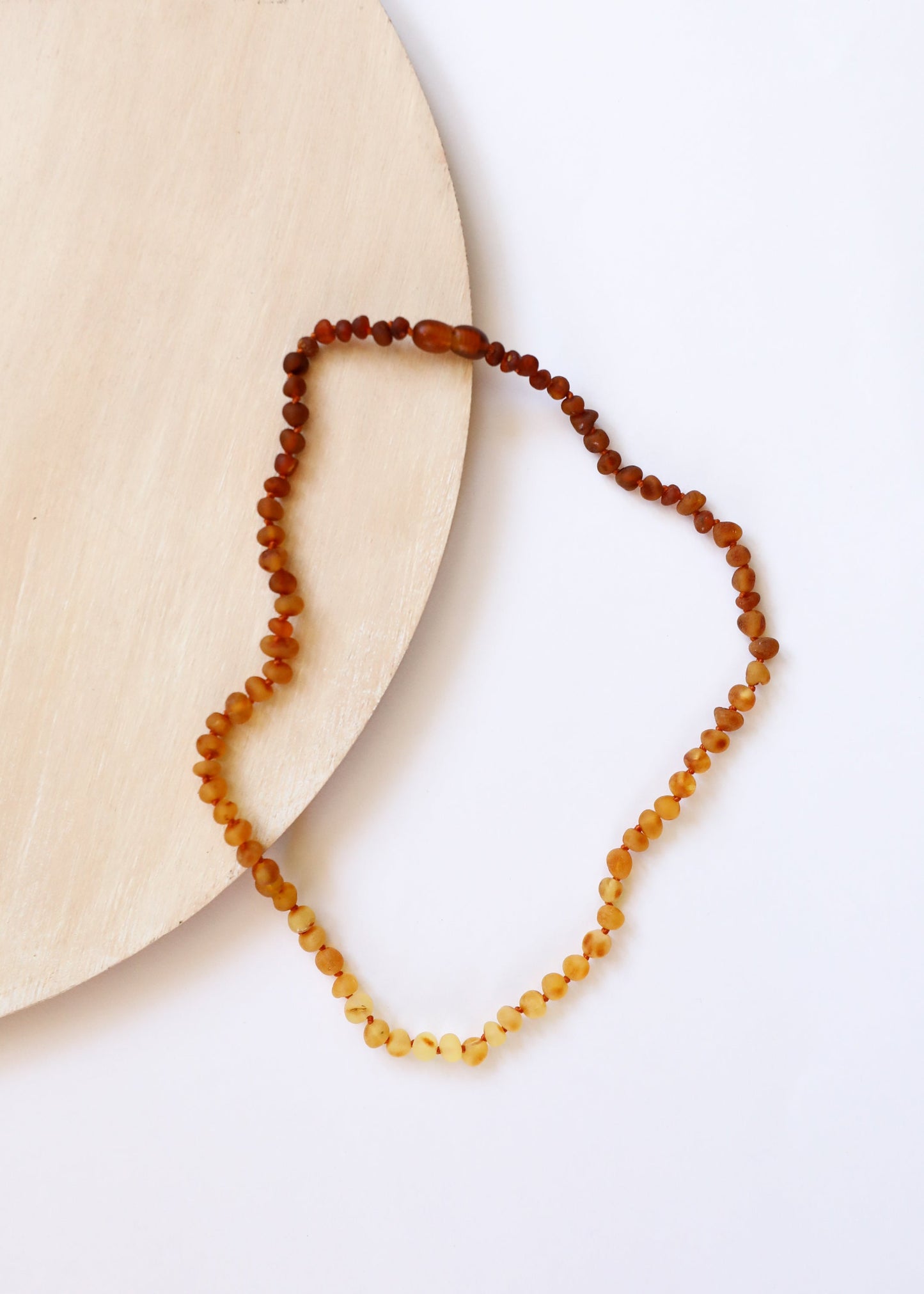 Raw Baltic Amber + Sunflower || Necklace || - Korvel