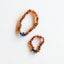 Raw Cognac Baltic Amber & Lapis Lazuli Bracelet Set