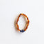 Raw Cognac Baltic Amber & Lapis Lazuli Adult Stretch Bracelet