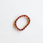 Pulsera o Tobillera de Ámbar Báltico Cognac Pulido
