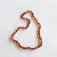 Polished Cognac Baltic Amber Classic Necklace
