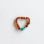 Raw Cognac Baltic Amber & Amazonite Anklet or Bracelet