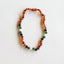 Raw Cognac Baltic Amber || Lava + Jade + Agate || Necklace - Korvel
