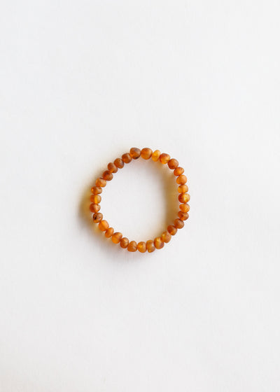 Raw Cognac Baltic Amber || Adult Bracelet - Korvel