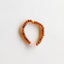 Pulsera de Ámbar Báltico Cognac Crudo y Cuarzo Rosa