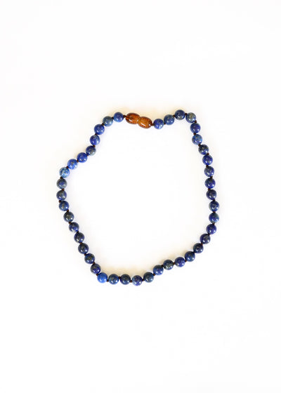 Pure Gemstone + Lapis || Necklace - Korvel