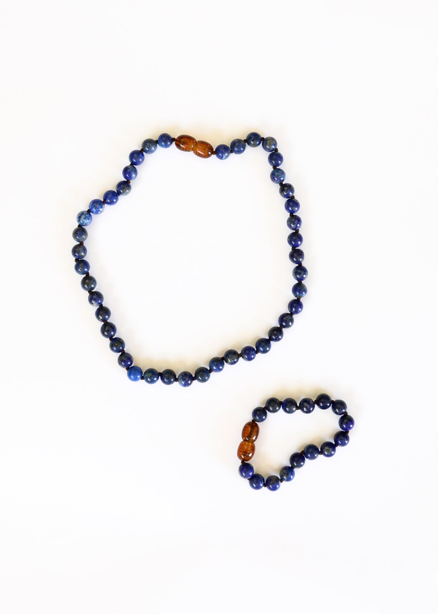 Pure Gemstone + Lapis || Necklace - Korvel