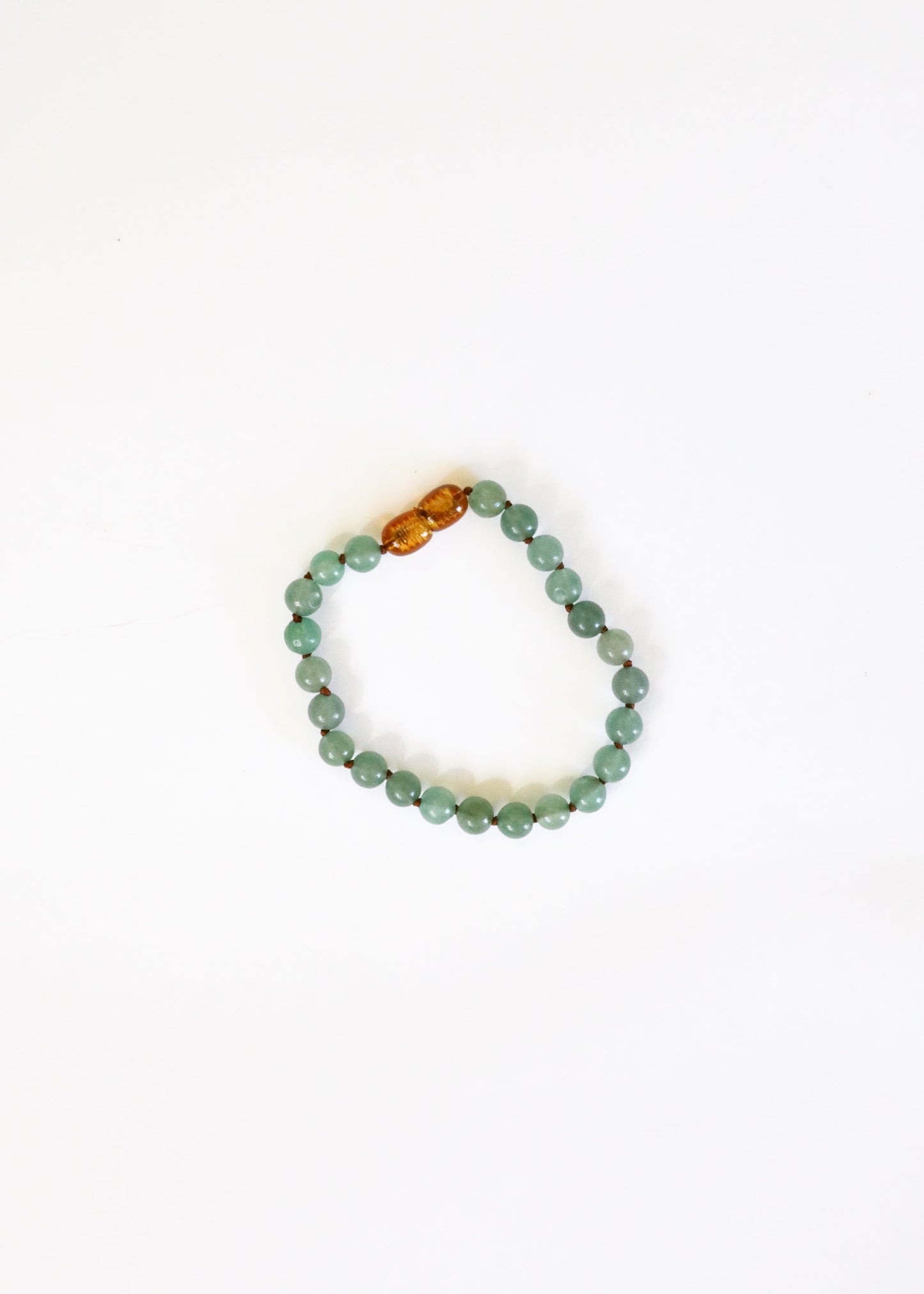 Bracelet ou anklet en aventurine pure