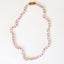 Pure Gemstone Natural Rose Quartz Beaded Necklace