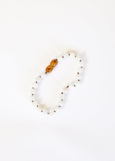 Pure Gemstone Moonstone Anklet or Bracelet