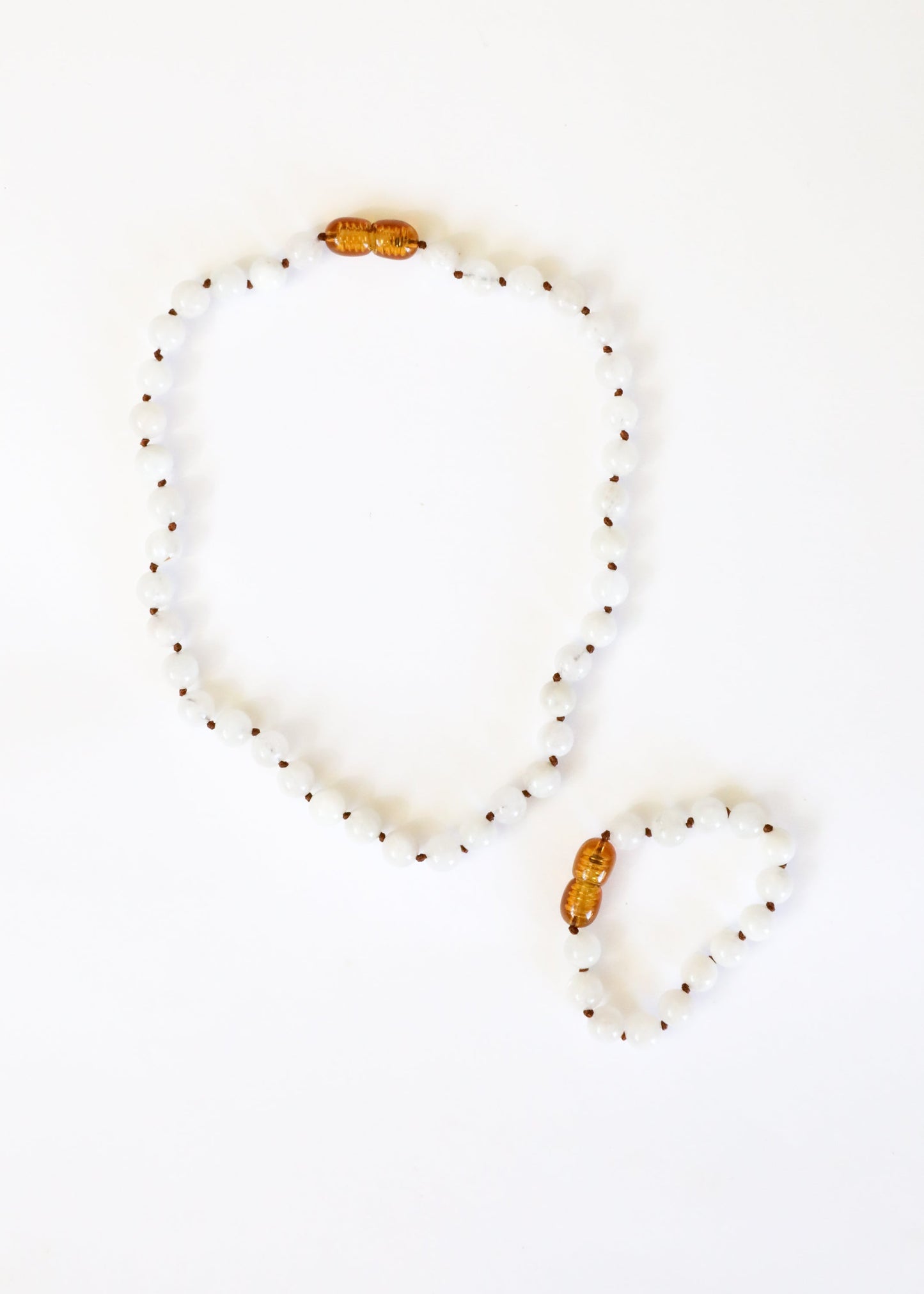 Pure Gemstone Moonstone Anklet or Bracelet