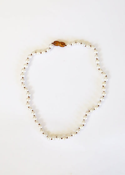 Pure Gemstone + Pearl || Necklace - Korvel