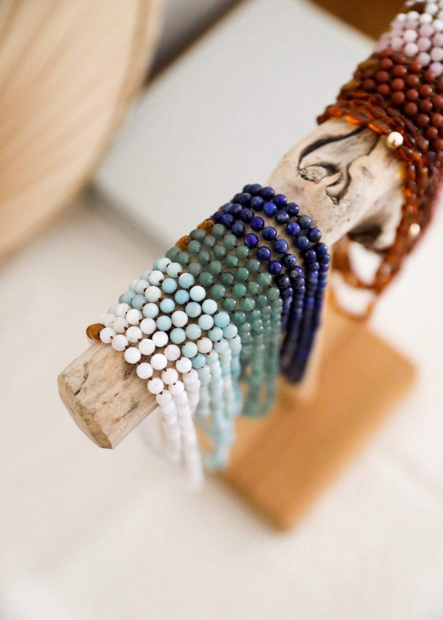 Pure Gemstone + Amazonite || Necklace - Korvel