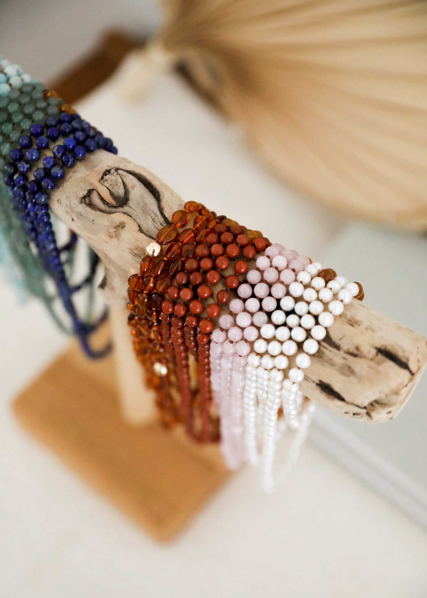 Pure Gemstone + Pearl || Necklace - Korvel