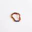 Pulsera o Tobillera de Ámbar Báltico Crudo y Lapislázuli