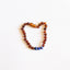Pulsera o Tobillera de Ámbar Báltico Crudo y Lapislázuli