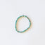 Ensemble de bracelets en turquoise naturelle, ombre et ambre brut