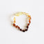 Polished Ombre Baltic Amber Bracelet or Anklet