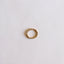 14k Gold Filled Beaded Stretch Ring - Stackable Elegance