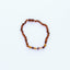 Raw Cognac Baltic Amber & Mookaite Jasper Bracelet/Anklet