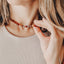 Raw Cognac Baltic Amber & Mookaite Jasper Necklace