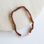 Raw Cognac Baltic Amber + Rose Quartz || Necklace - Korvel