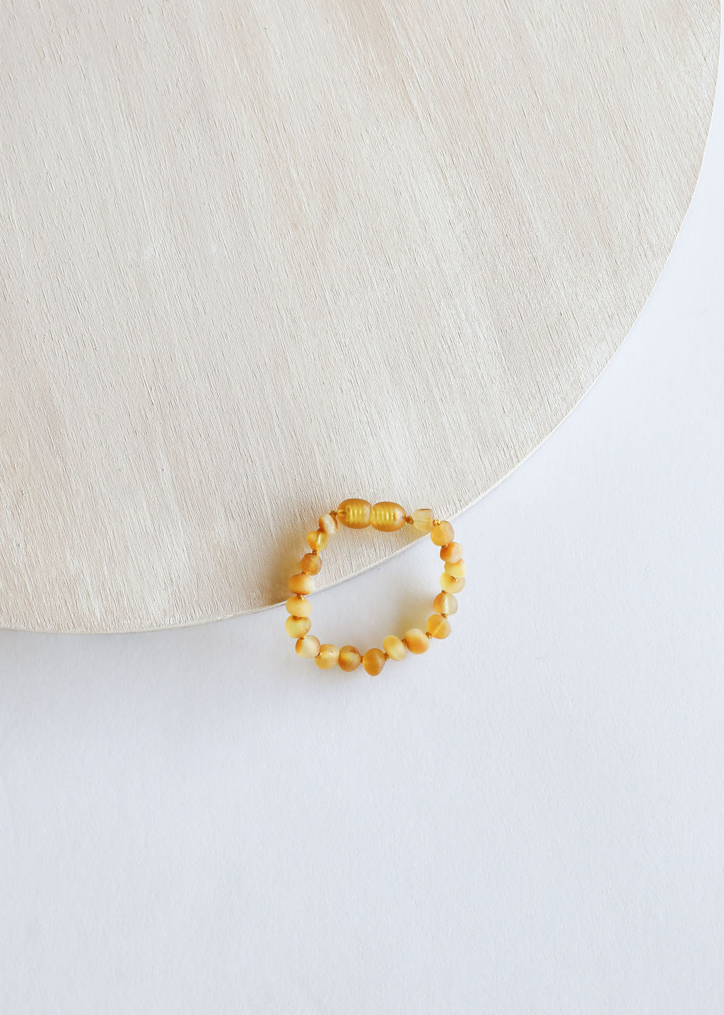 Raw Honey Baltic Amber || Anklet or Bracelet - Korvel
