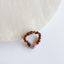 Conjunto de Pulseras de Ámbar Báltico Cognac Crudo y Cuarzo Rosa