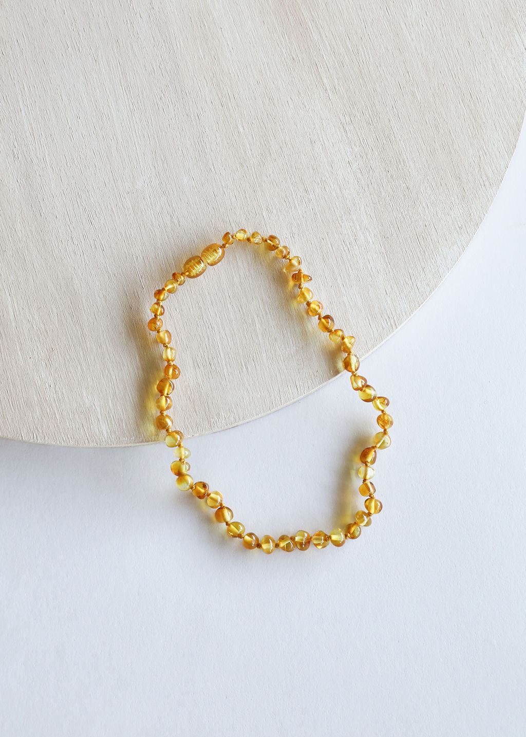 Polished Honey Baltic Amber Necklace