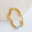 Raw Honey Baltic Amber + Aquamarine || Necklace - Korvel