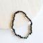 Raw Black Baltic Amber + Turquoise Jasper Necklace - Korvel