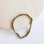 Collar de Madera de Avellana y Jaspe Turquesa