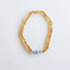 Raw Honey Baltic Amber + Aquamarine || Necklace - Korvel