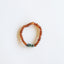 Pulsera de Ámbar Báltico Cognac Crudo y Jaspe Turquesa