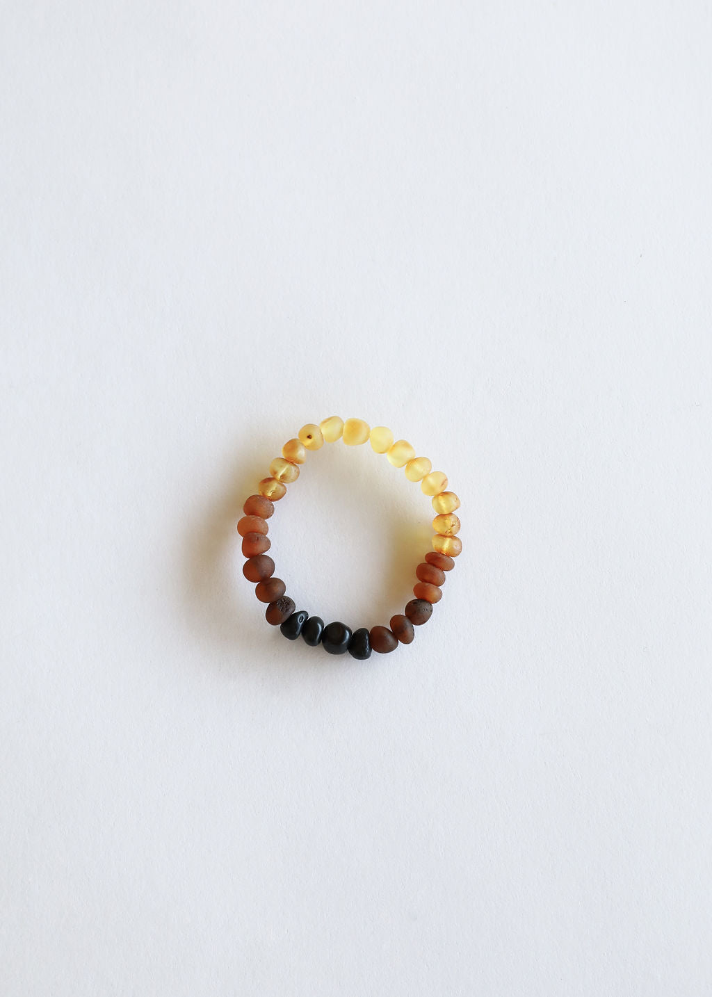 Raw Ombrè Baltic Amber Adult Bracelet