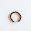 Raw Cognac Baltic Amber and Aquamarine Adult Bracelet