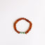 Raw Cognac Baltic Amber & Turquoise Jasper Bracelet