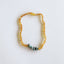Raw Honey Baltic Amber & Turquoise Jasper Necklace
