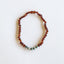 Raw Cognac Baltic Amber + Turquoise Jasper || Necklace - Korvel