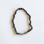 Raw Black Baltic Amber + Turquoise Jasper Necklace - Korvel