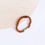 Raw Cognac Baltic Amber & Turquoise Jasper Bracelet