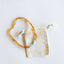 Raw Honey Baltic Amber + Aquamarine || Necklace - Korvel