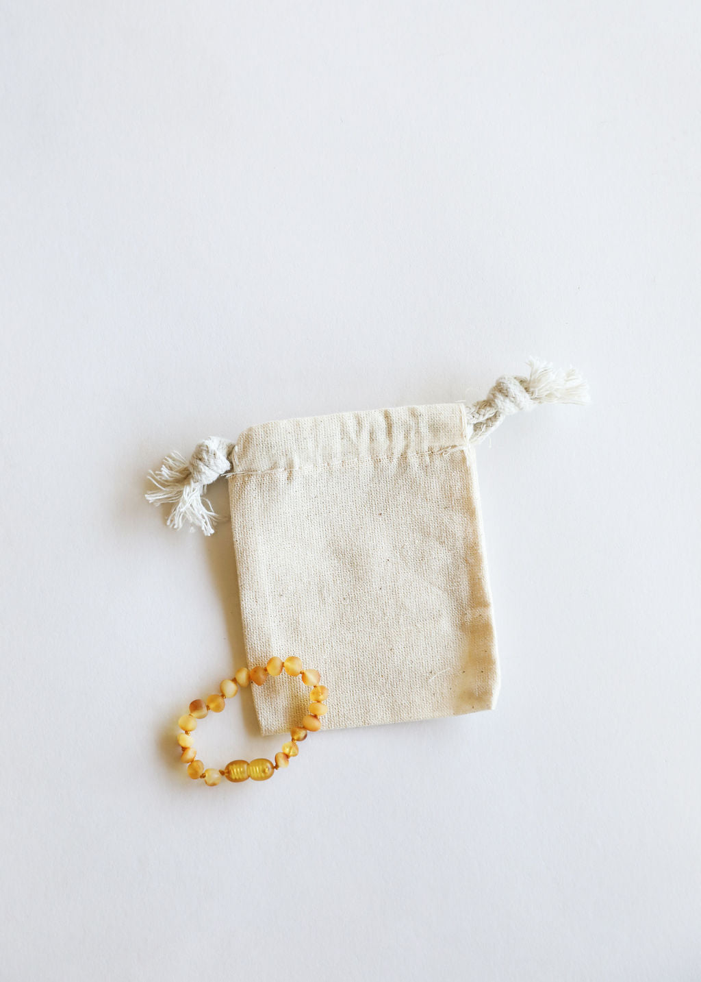 Raw Honey Baltic Amber || Anklet or Bracelet - Korvel