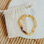 Raw Honey Baltic Amber & Mookaite Jasper Bracelet