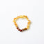 Raw Honey Baltic Amber & Mookaite Jasper Bracelet/Anklet