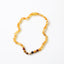 Raw Honey Baltic Amber & Mookaite Jasper Necklace